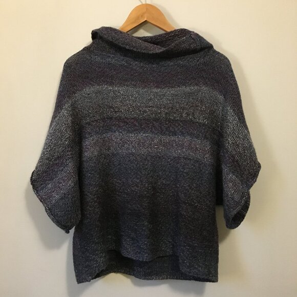 Nine West Vintage American Collection Slouchy Dolman Sleeve Cowl Neck Top - Picture 2 of 10